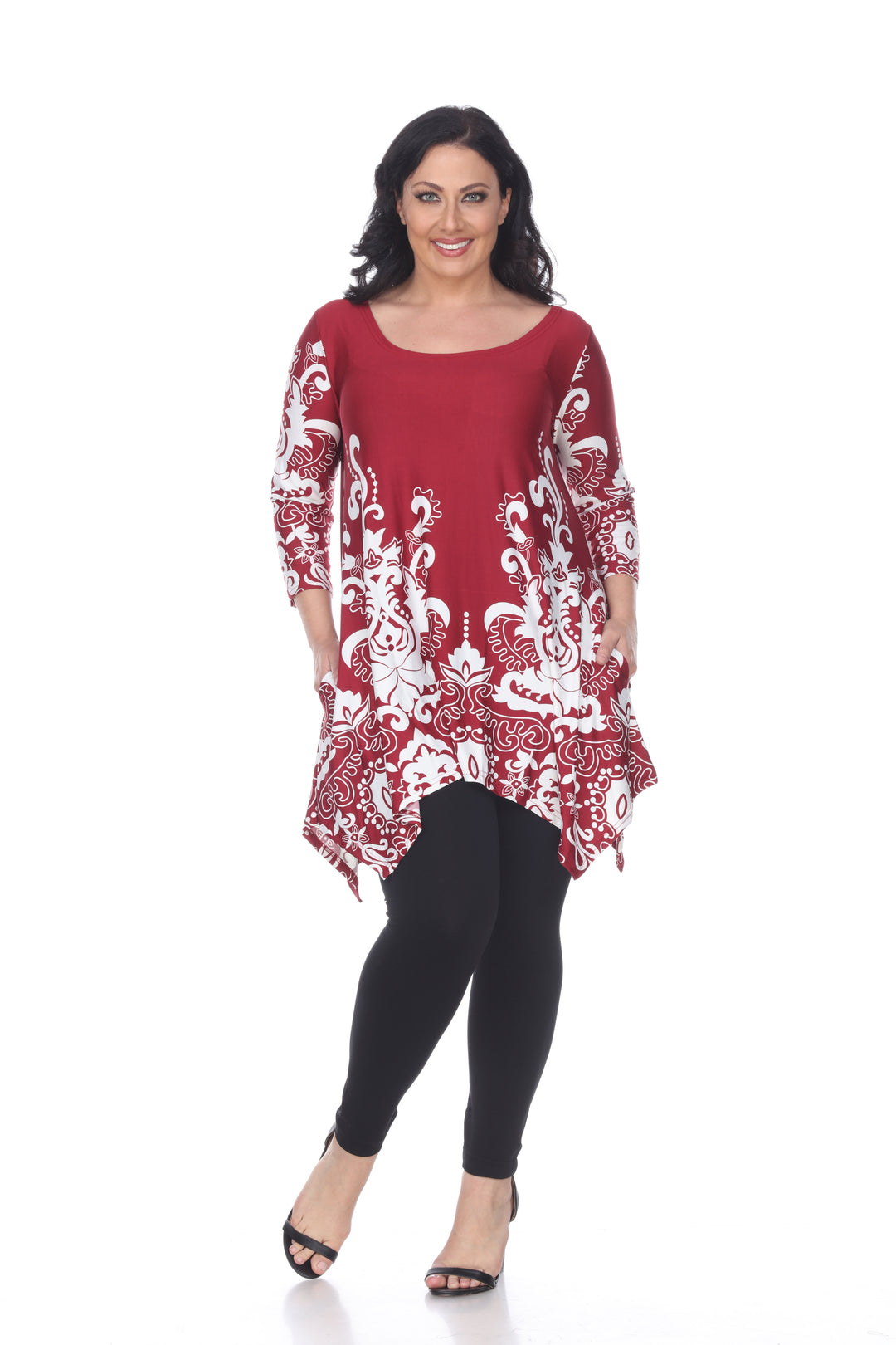 Women's Plus Yanette Tunic Top