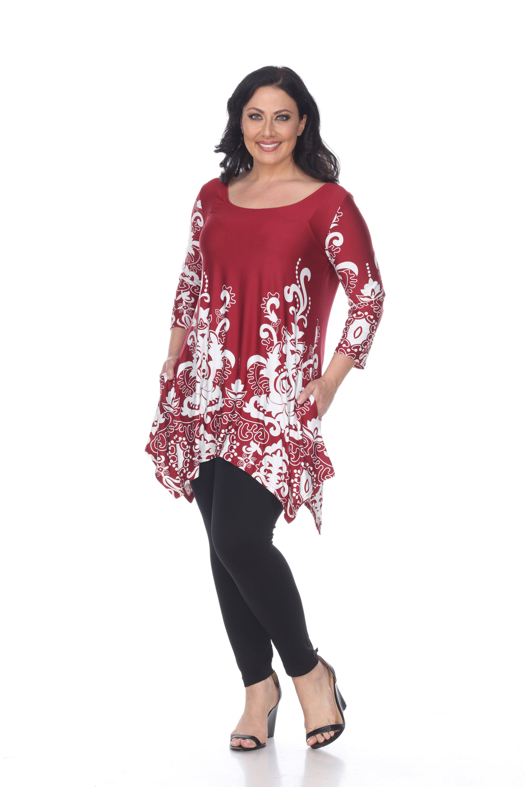 Women's Plus Yanette Tunic Top