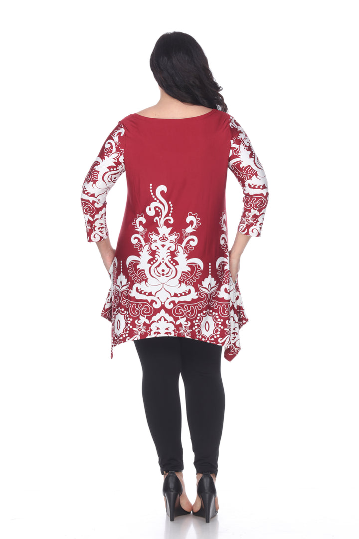 Women's Plus Yanette Tunic Top