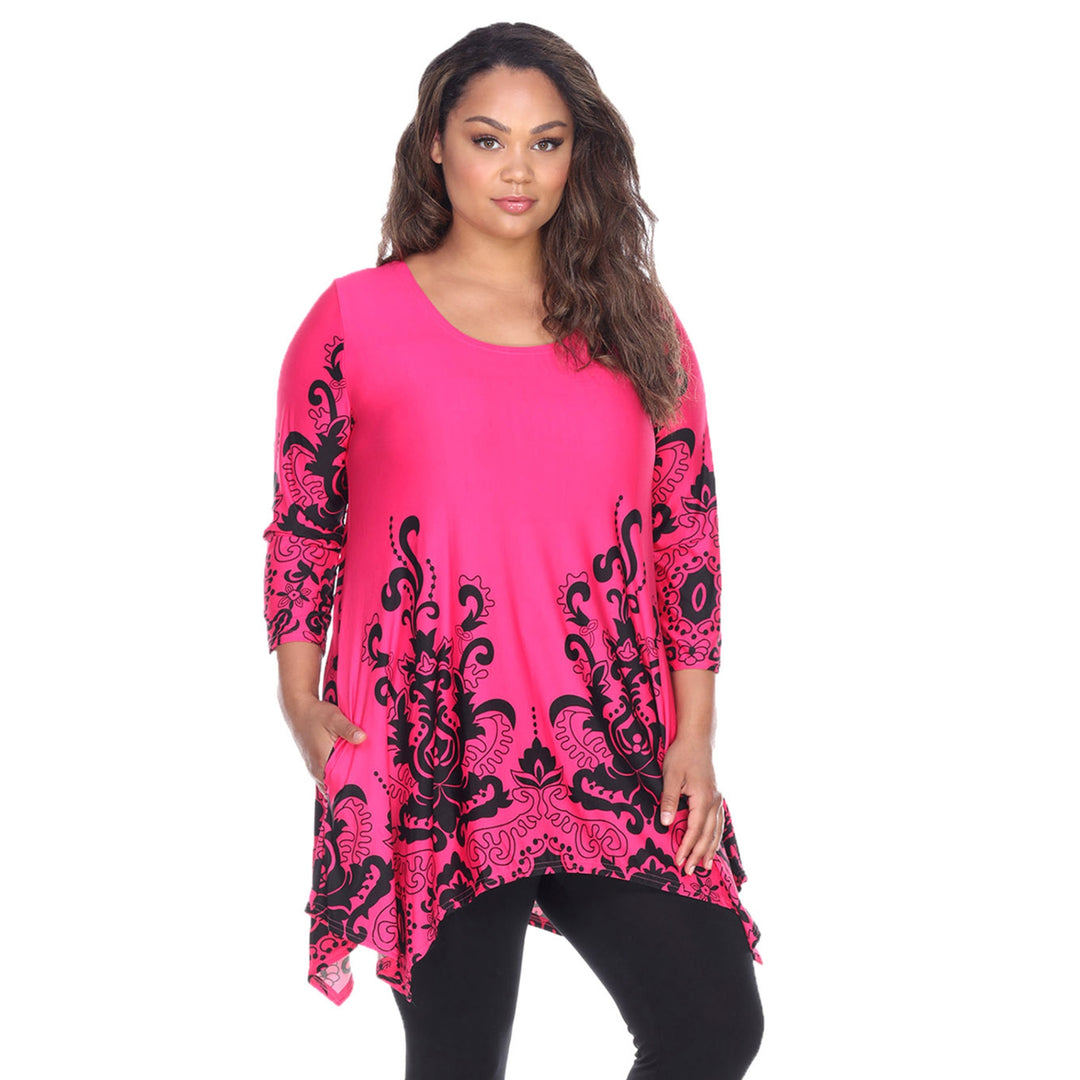 Women's Plus Yanette Tunic Top