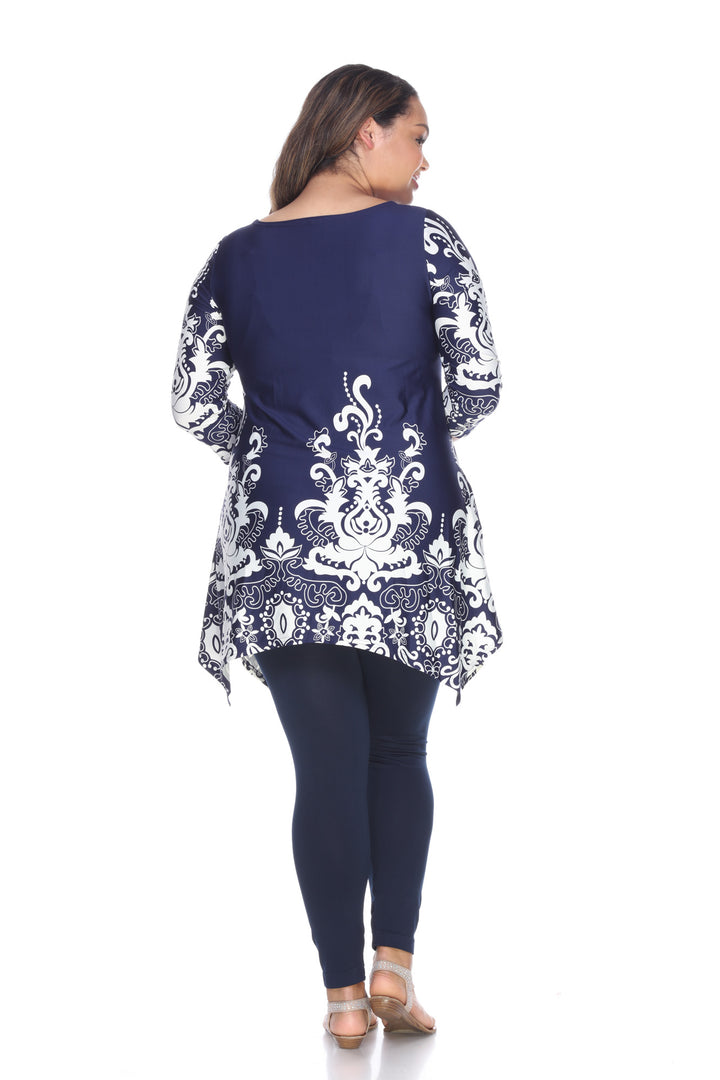 Women's Plus Yanette Tunic Top