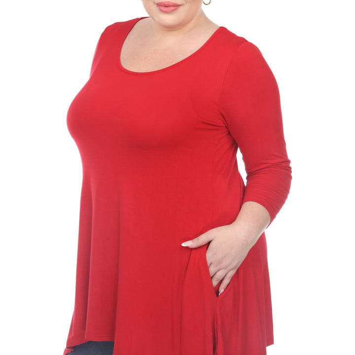 Plus Size Makayla Tunic Top