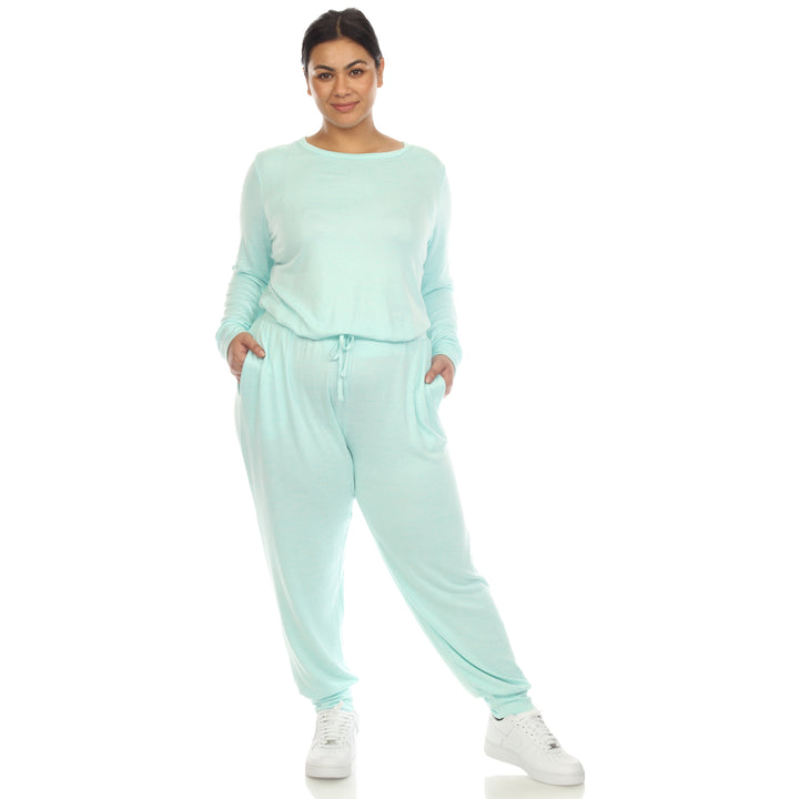 Women's Plus Size 2 Piece Lounge Set