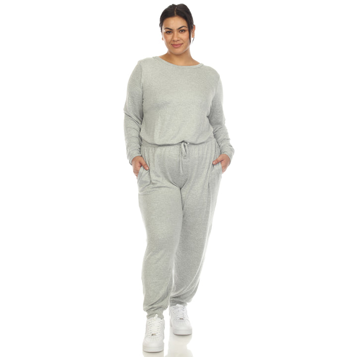 Women's Plus Size 2 Piece Lounge Set