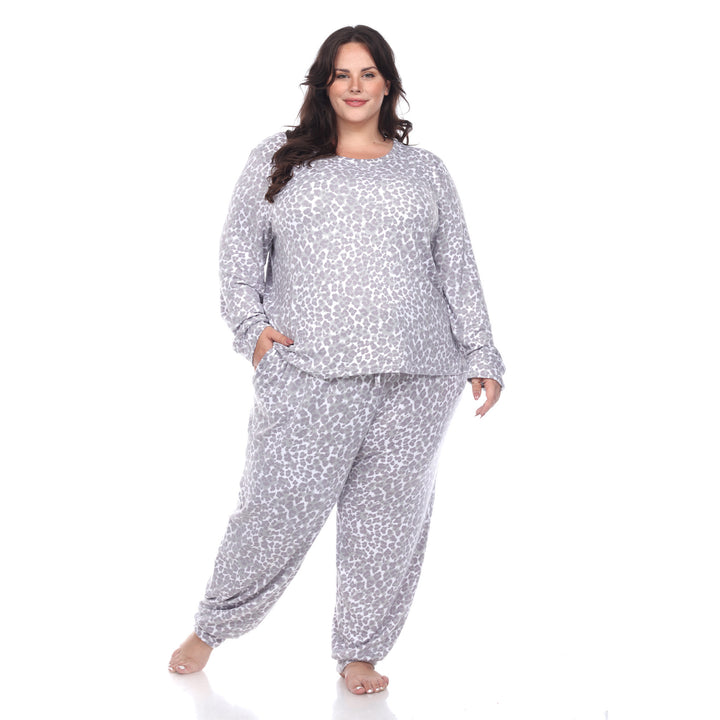 Women's Plus Size 2 Piece Lounge Set