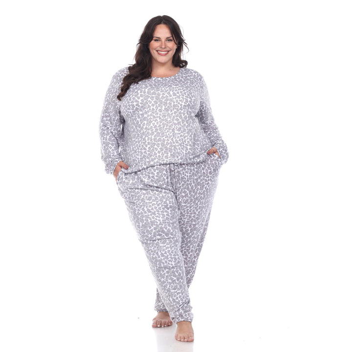 Women's Plus Size 2 Piece Lounge Set