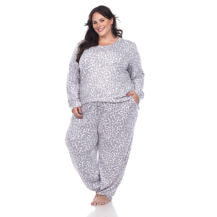 Women's Plus Size 2 Piece Lounge Set