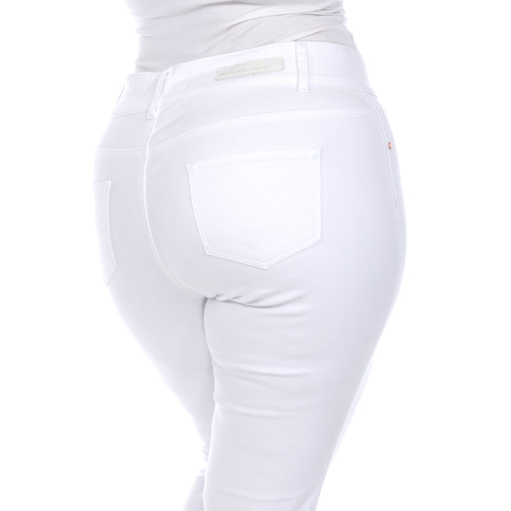 Women's Plus Size Capri Jeans