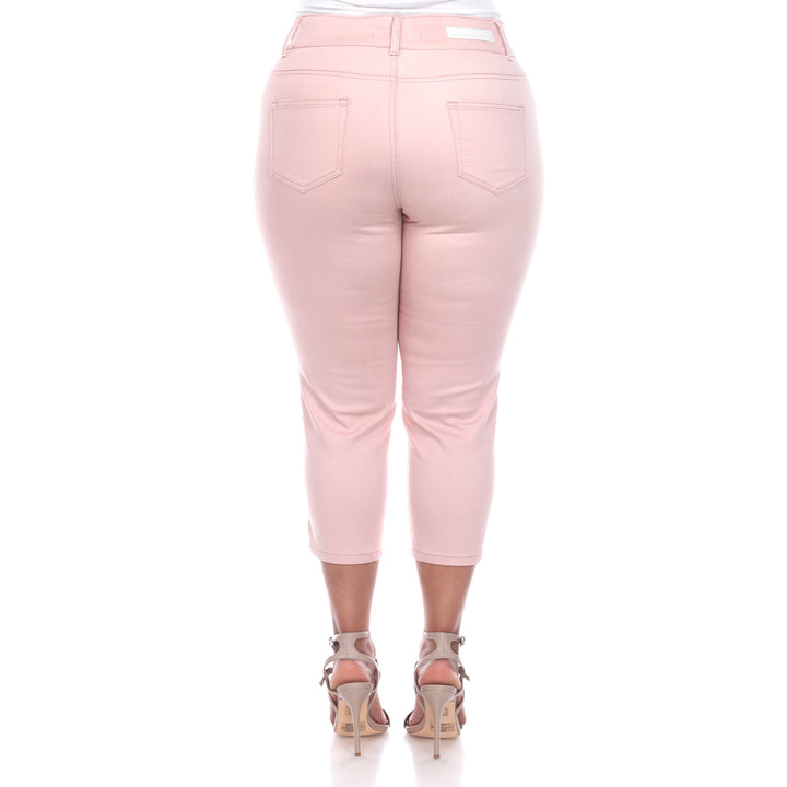 Women's Plus Size Capri Jeans