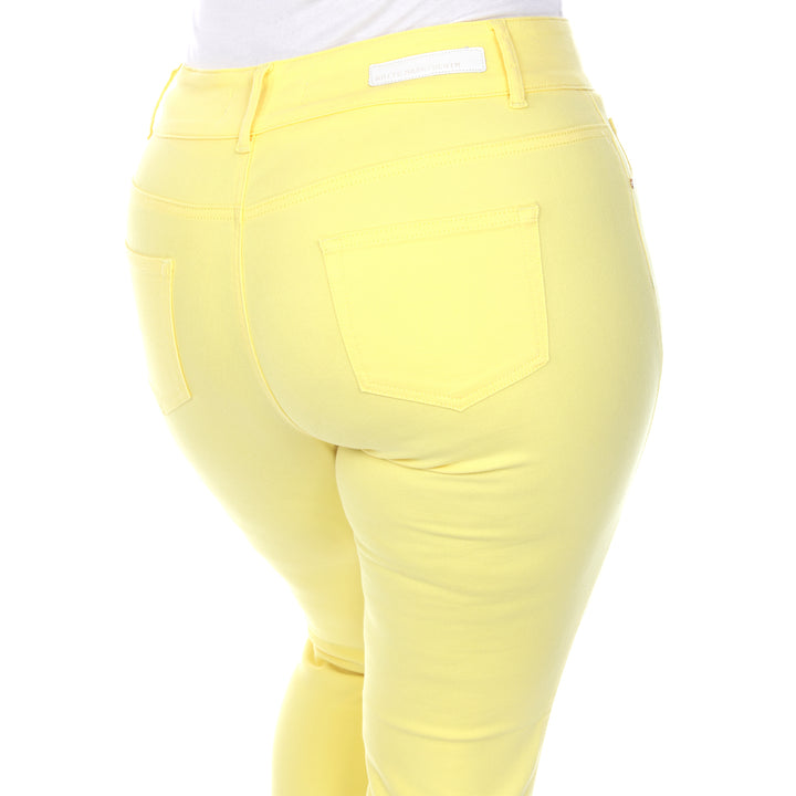 Women's Plus Size Capri Jeans