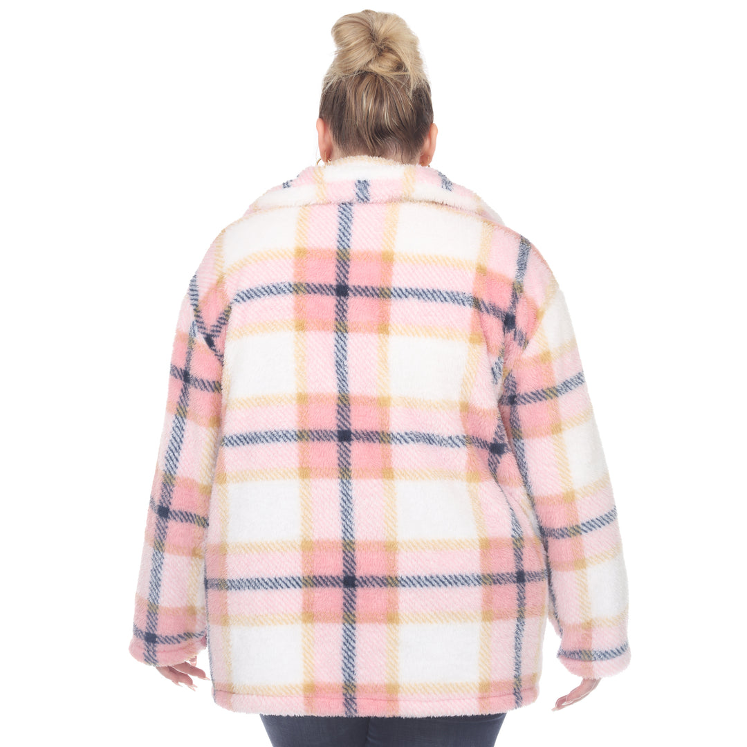 Plus Size Plaid Shacket