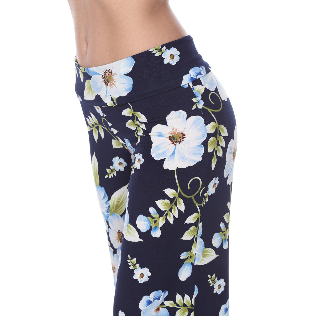 Flower Print Palazzo Pants