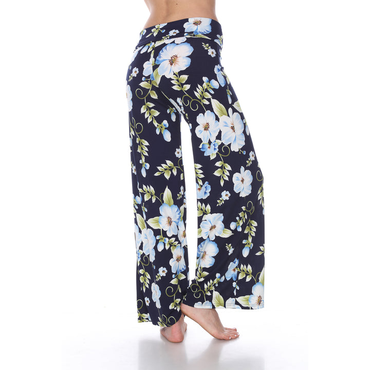 Flower Print Palazzo Pants