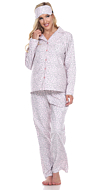 Three-Piece Pajama Set | White Mark Fashion
