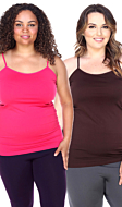 Plus Size Tank Tops Pack of 2 | White Mark Fashion
